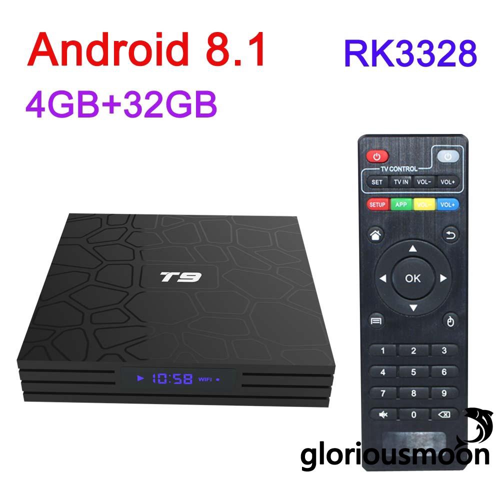 Thiết bị chuyển đổi TV thường thành smart TV nt9 4 + 32GB Android 8.1 1.5GHz / 5G WiFi 4K