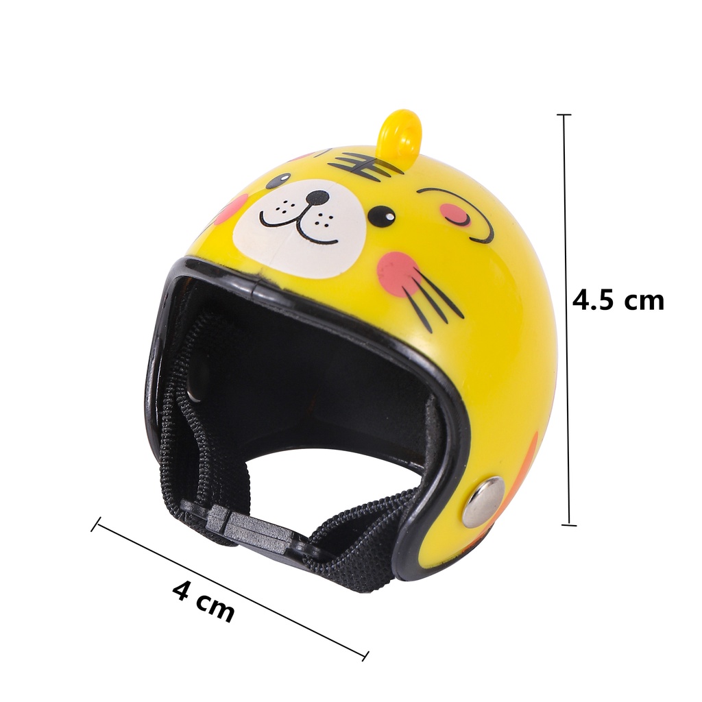 1 Mũ Bảo Hiểm Cứng Hình Chú Gà Đáng Yêu Cho Chim Bồ Câu