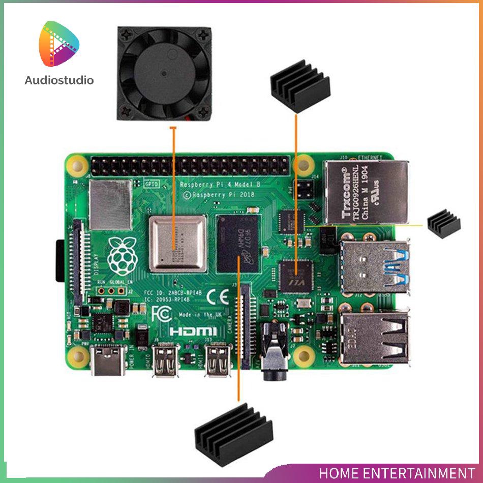 Bộ Mạch Raspberry Pi 4 Model B 6000rpm Tốc Độ Cao 5v Song Song