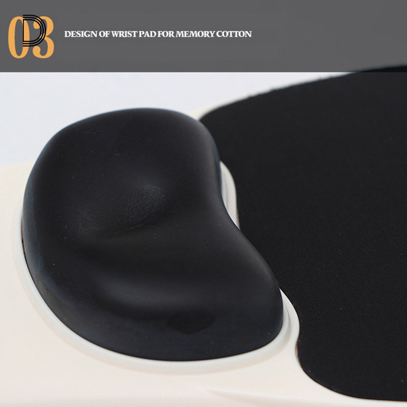 Chair Armrest Mouse Pad Arm Wrist Rest Mosue Pad Ergonomic Hand Shoulder Support Pads