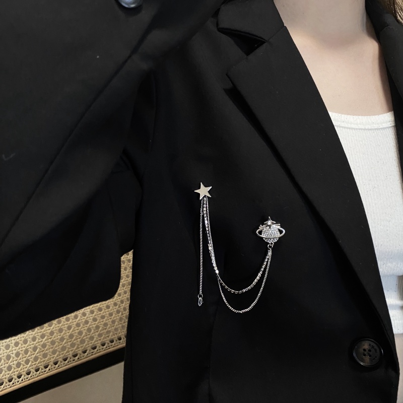 Cài Ngực Áo Thiết Kế Hình Ngôi Sao Thời Trang Dành Cho Nữ