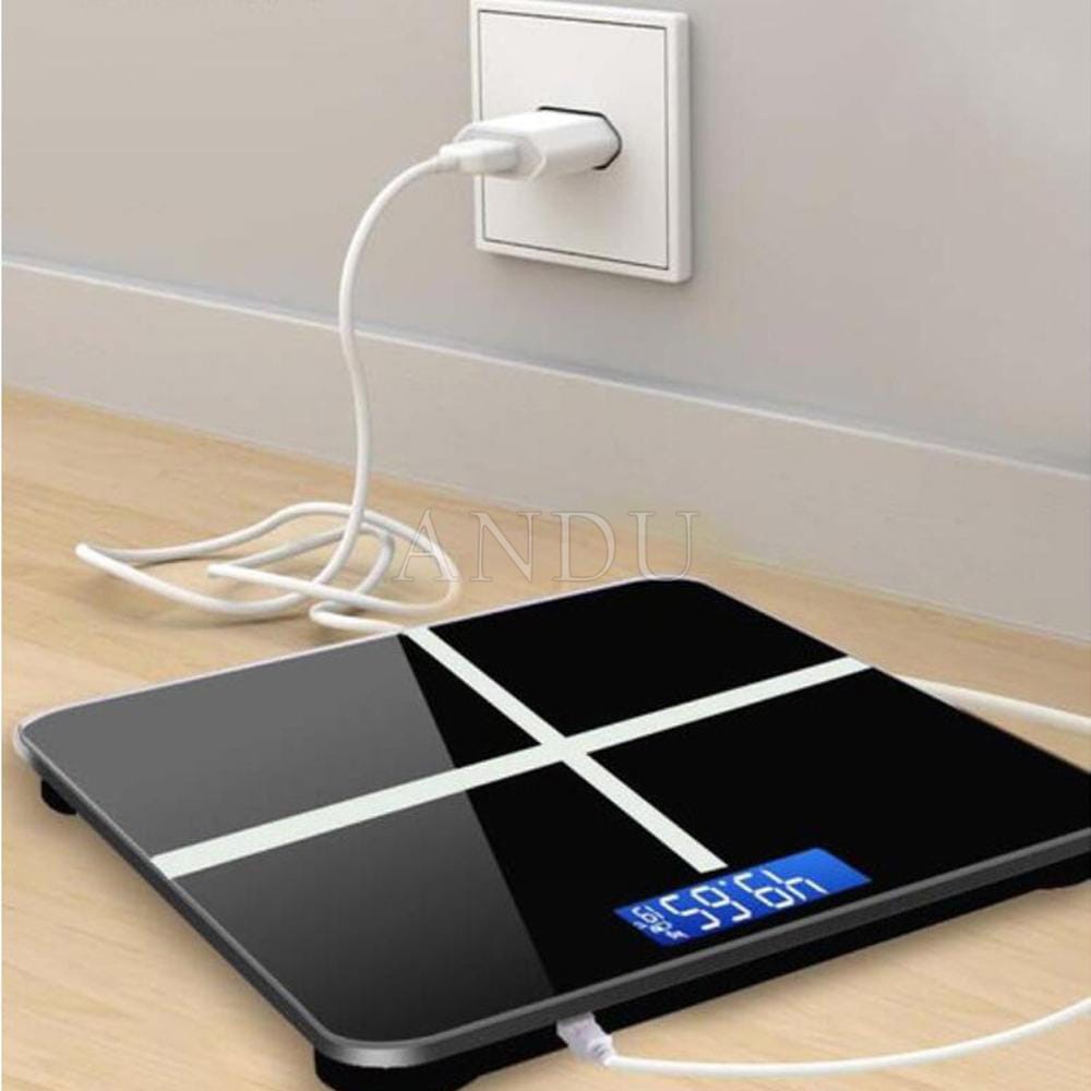 Cân Điện Tử Sức Khỏe Hình Chữ Thâp, Cân Hiện Đại Có Màn Hình Led Siêu Tiện Lợi Cho Mọi Nhà