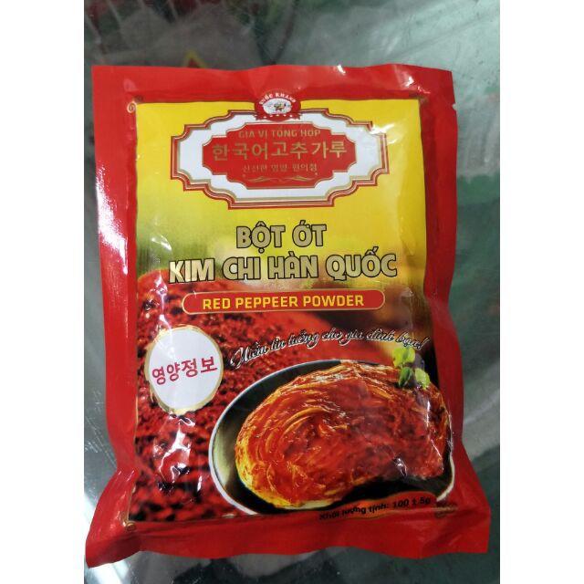 BỘT ỚT KIM CHI HÀN QUỐC - 100G