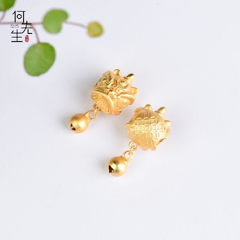 Mặt Dây Chuyền Hình Sư Tử Nhỏ Màu Trơn Làm Bằng Tay diy