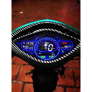 Đồng hồ điện tử wave plus lắp wave a 100 110 cc và wave s rs 100 phân khối - báo mọi thông số đồng hồ - 3t racing