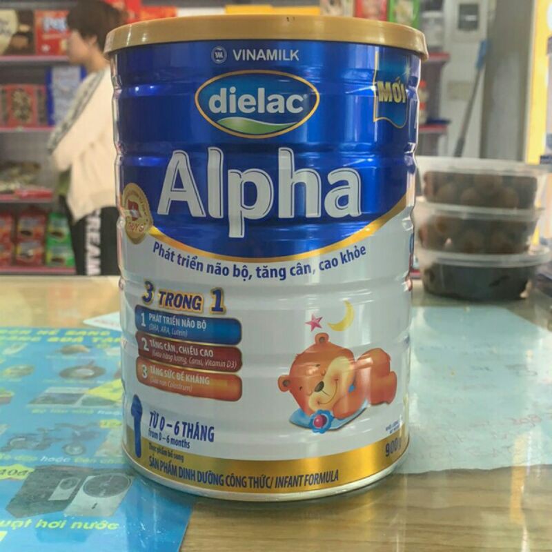 Sữa Bột Dielac Alpha 900gr 1 2 3 4