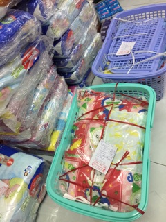 Rỗ Đại Đựng đồ sơ sinh đi đẻ Duy Tân (Có nắp đậy)