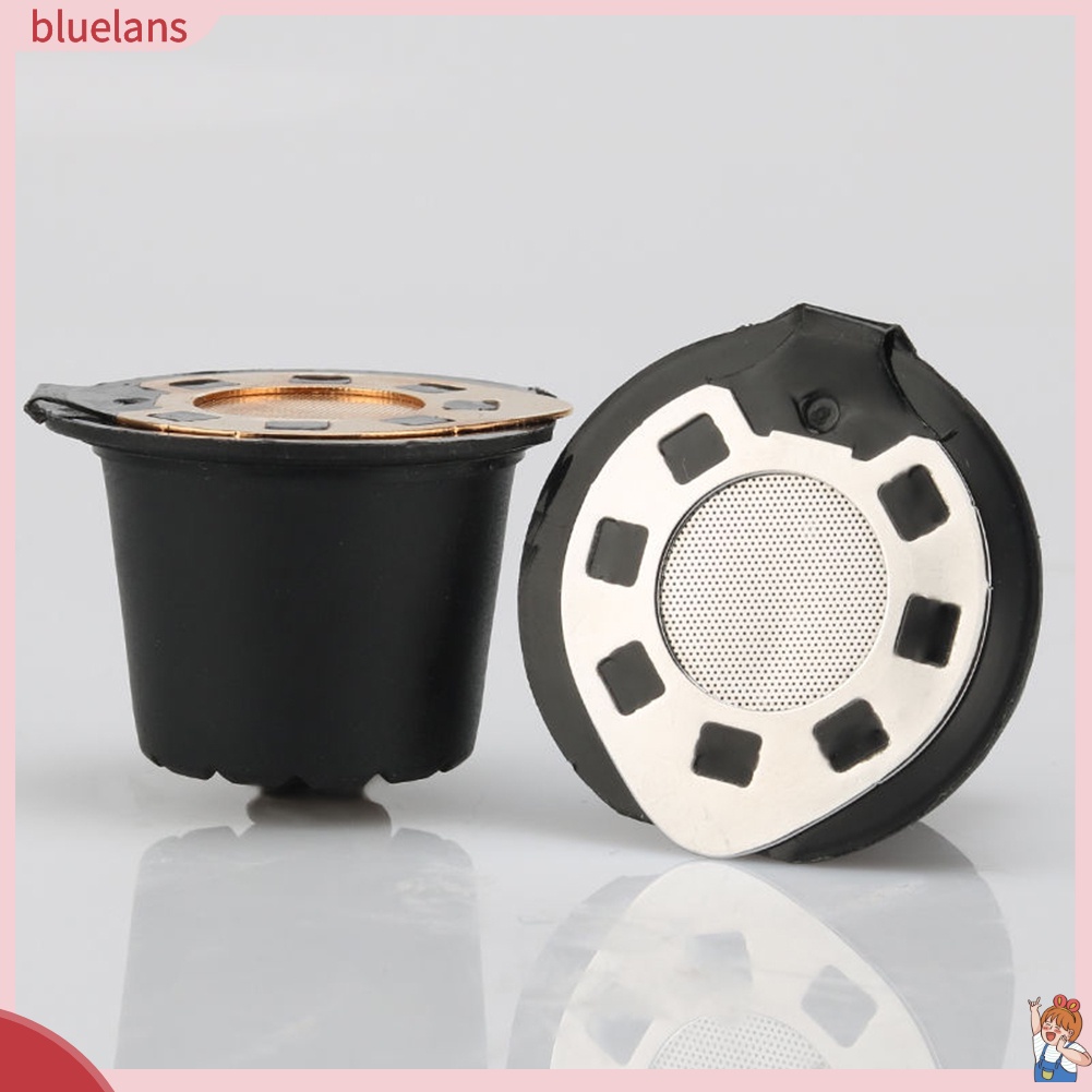 Set 3 cốc lọc cà phê bằng thép không gỉ có thể tái sử dụng cho Nespresso