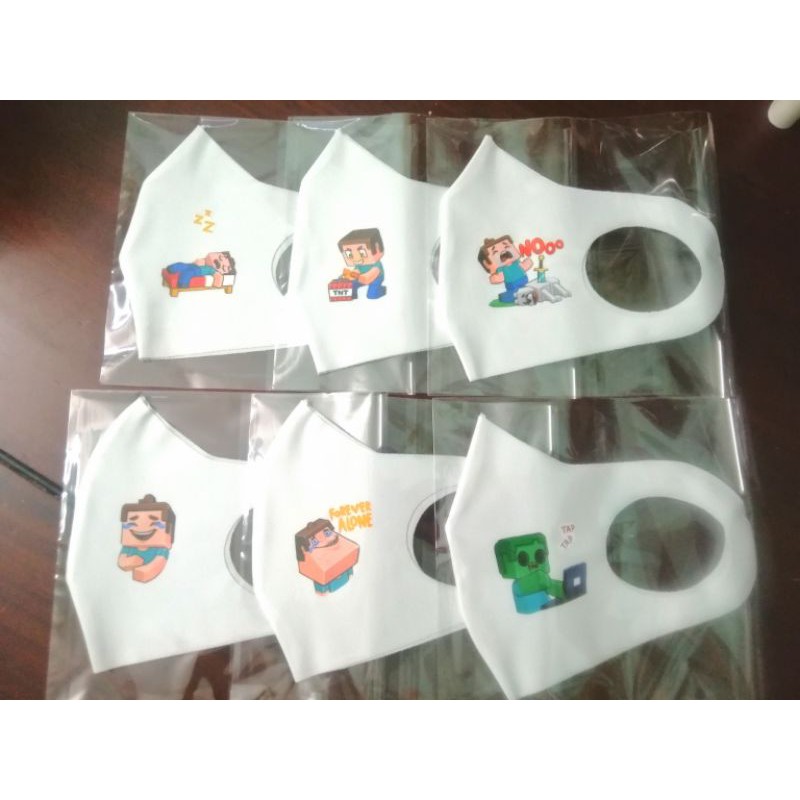 1 chiếc khẩu trang vải su poly 2 da cao cấp - Minecraft | BigBuy360 - bigbuy360.vn