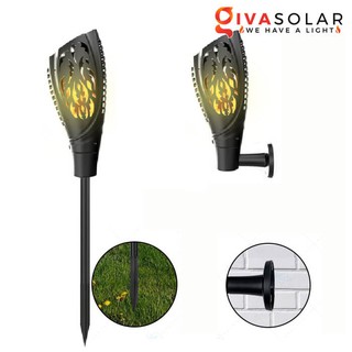 Đèn LED đa năng cắm đất, treo tường dùng năng lượng mặt trời trang trí sân vườn cảm biến GIVASOLAR GV-PL-ST30-3W