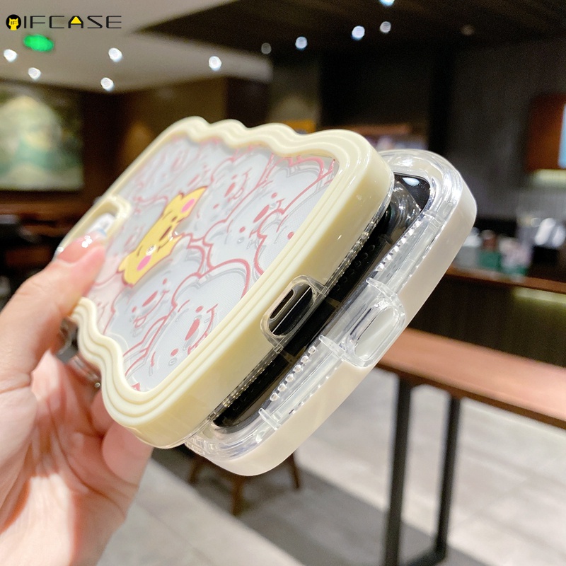 Ốp Điện Thoại Trong Suốt Họa Tiết Winnie The Pooh Dễ Thương Dành Cho iPhone 13 12 11 Pro Max XS Max XR X 2 Trong 1