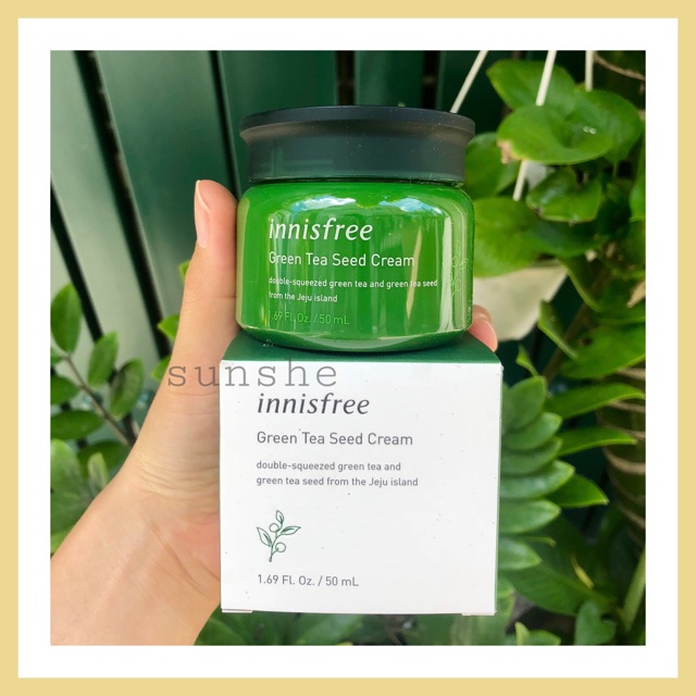 KEM DƯỠNG DA INNISFREE GREEN TEA SEED CREAM