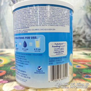 [T11.2021] Sữa bột Pediasure Mỹ 400g