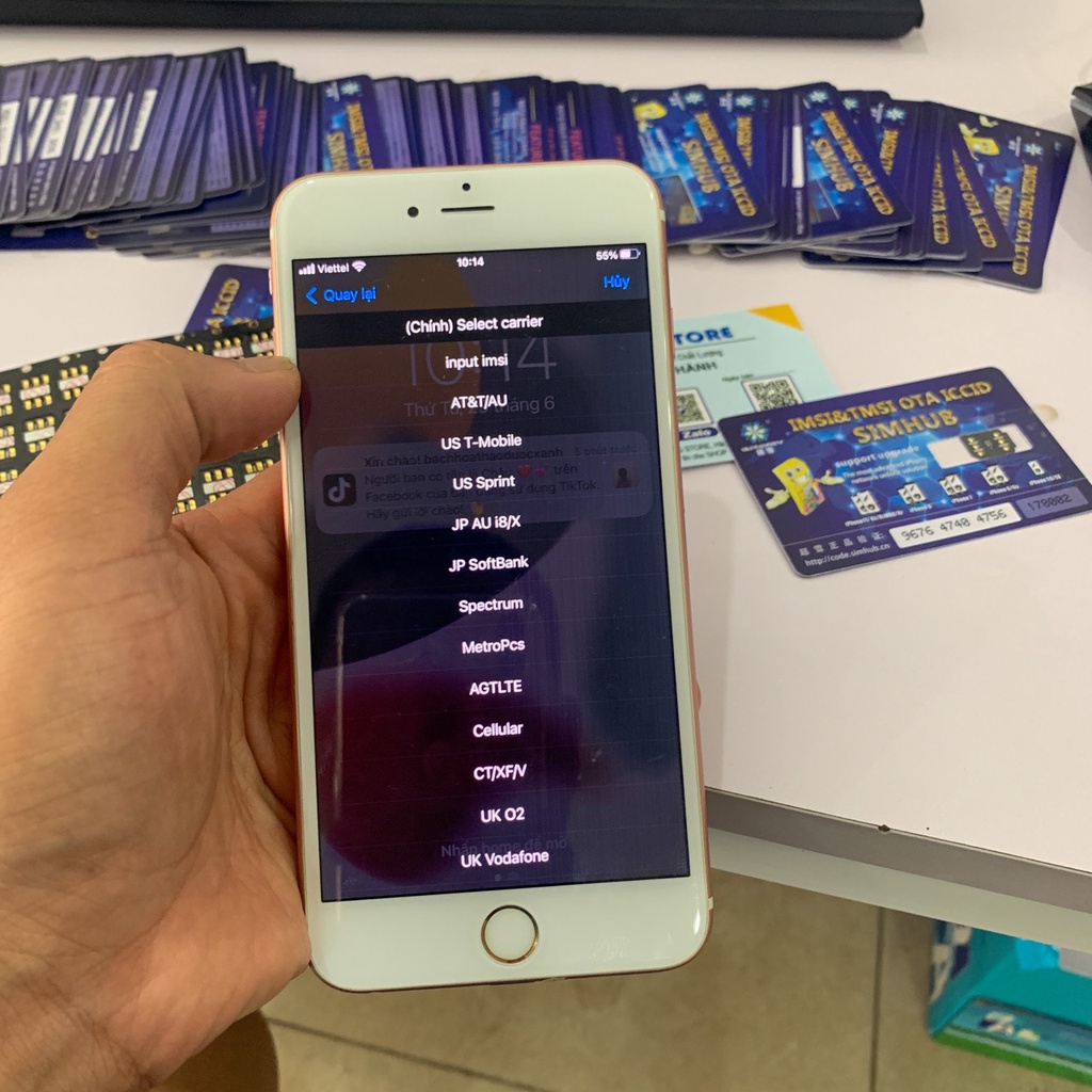 Sim ghép thần thánh Heicard pro v2, ghép cho nhà mạng Tracfone, AT&T, AU, GSM... cập nhật tháng 9/2022