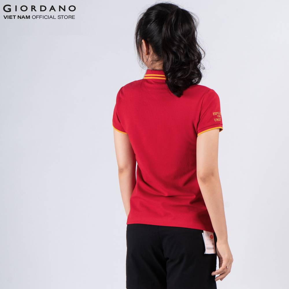 Áo Thun Nữ Có Cổ Polo Giordano 05319402 | BigBuy360 - bigbuy360.vn