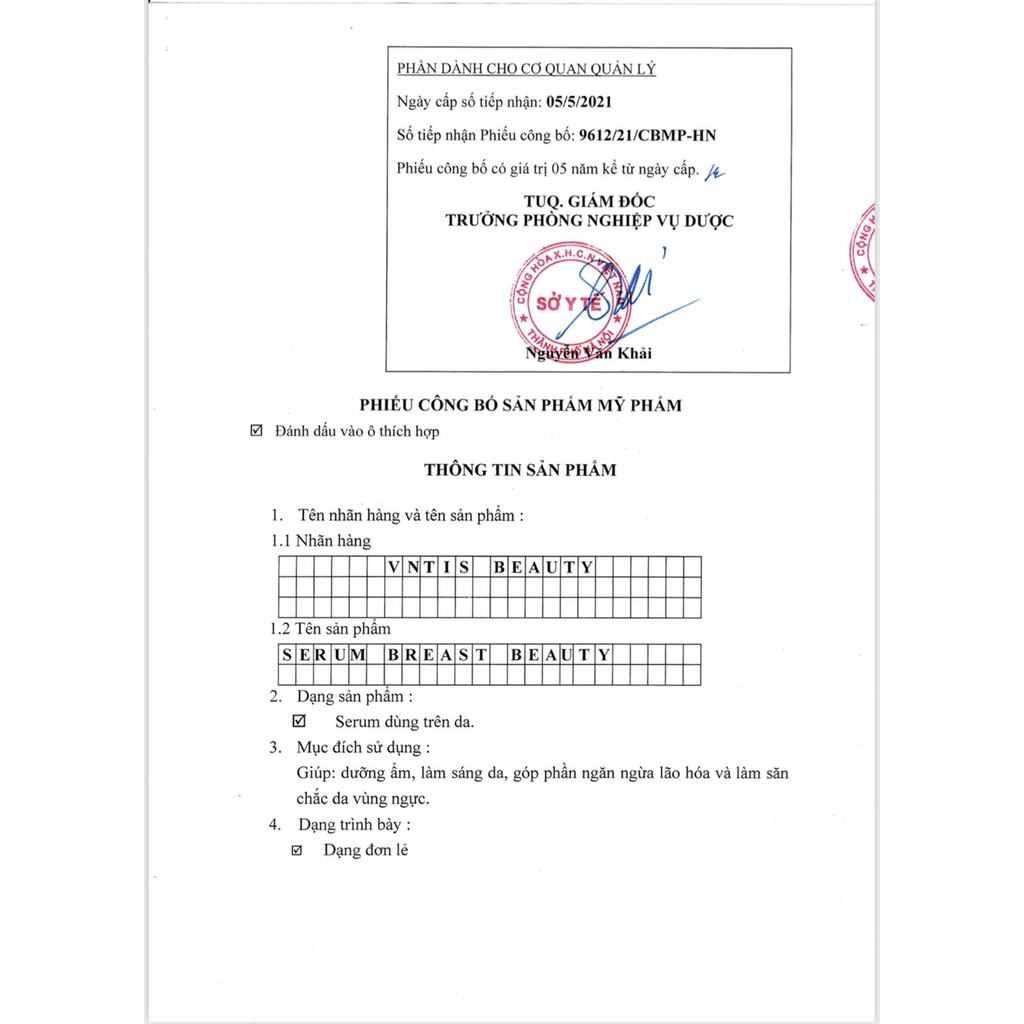 Serum nâng ngực VNTIS Breast Beauty | BigBuy360 - bigbuy360.vn