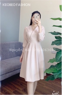 Váy xoè tay ngọc