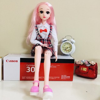 Váy Nữ Sinh Cho Búp Bê Cao 60cm