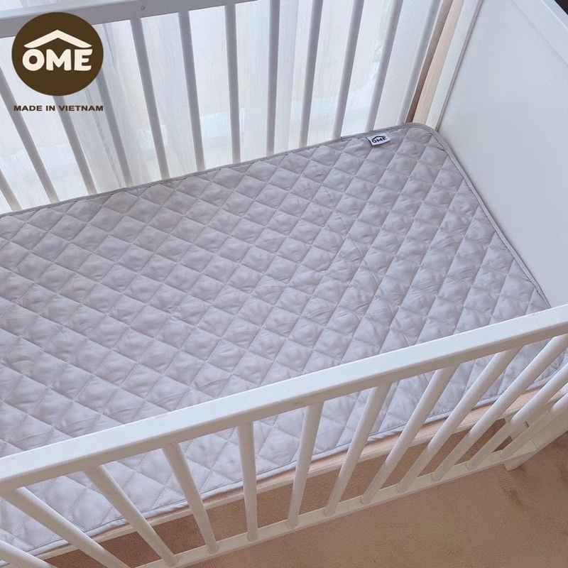 OME - Topper/ Lót chống thấm/ lót thay bỉm mặt cotton mềm mại thấm hút mặt dưới chống thấm tuyệt đối