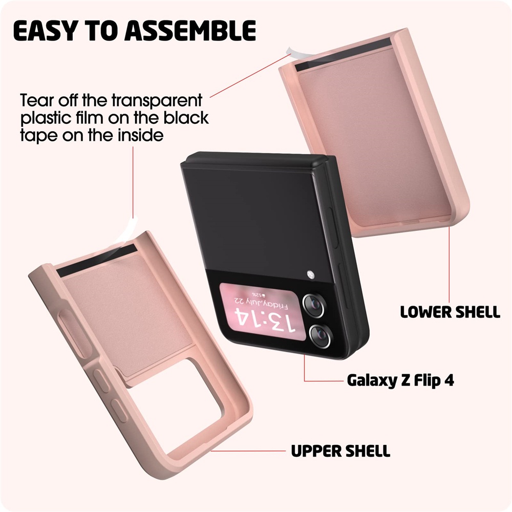 Ốp lưng Samsung Galaxy Z Flip 5 Flip 4 Flip 3 5G Giá đỡ vòng từ tính Chân đế Silicone mềm Bảo vệ toàn diện Máy ảnh Dây buộc Miễn phí Chống va đập