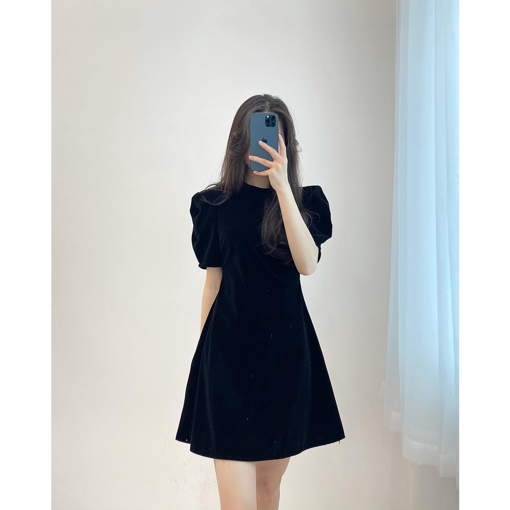 (FREESHIP) Đầm tiểu thư khoét vai quảng châu cao cấp | BigBuy360 - bigbuy360.vn