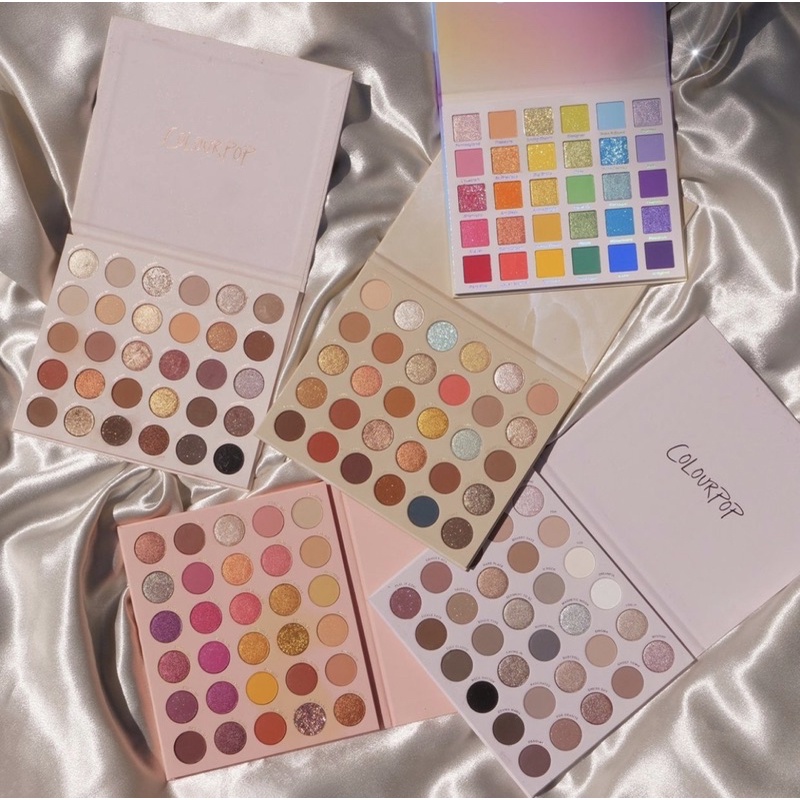 Bảng phấn Colourpop Rock Candy, It’s All Good, Bare Necessities, Stone Cold, You're Golden