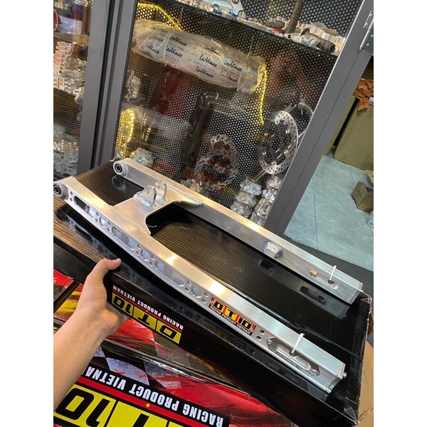 Gấp dt10 nhôm chính hãng satria raider sonic winner ex sirius wave