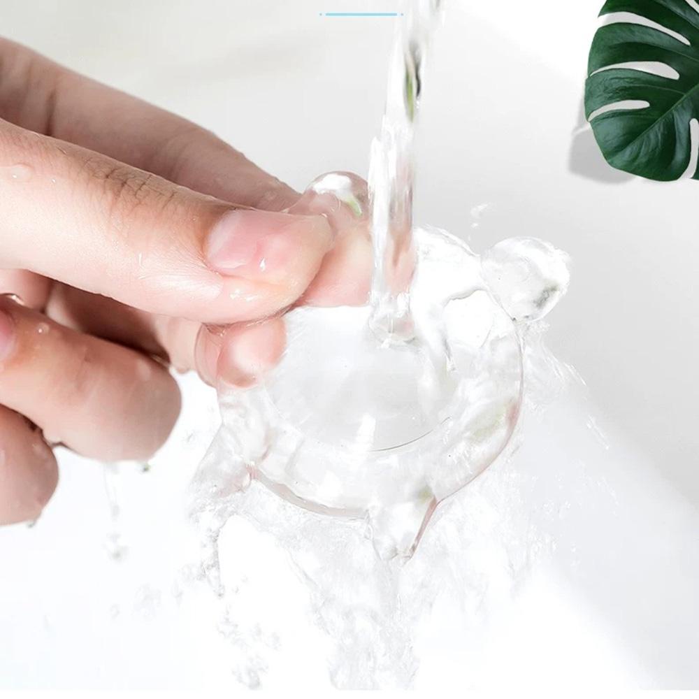LEISURE Miếng Dán Chặn Cửa Trong Suốt Chống Sốc Tiện Dụng