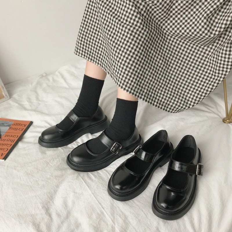 Giày búp bê nữ mary janes mũi tròn thời trang G40 | BigBuy360 - bigbuy360.vn