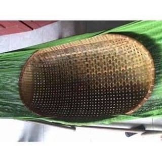 Combo Nôi Tre & Nệm Bọc Nôi 60x90( Cho Bé Từ 0-18 tháng)_( Tặng vòng dâu tằm)