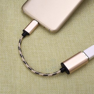 OTG Gold USB 3.1 Type-C To USB OTG Cable Data Sync For Mobilephone 