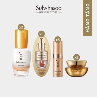 [Hb Gift - Quà Tặng Không Bán] Bộ Quà Sulwhasoo Tặng Dưỡng Căng Mướt Đàn Hồi 14 Món