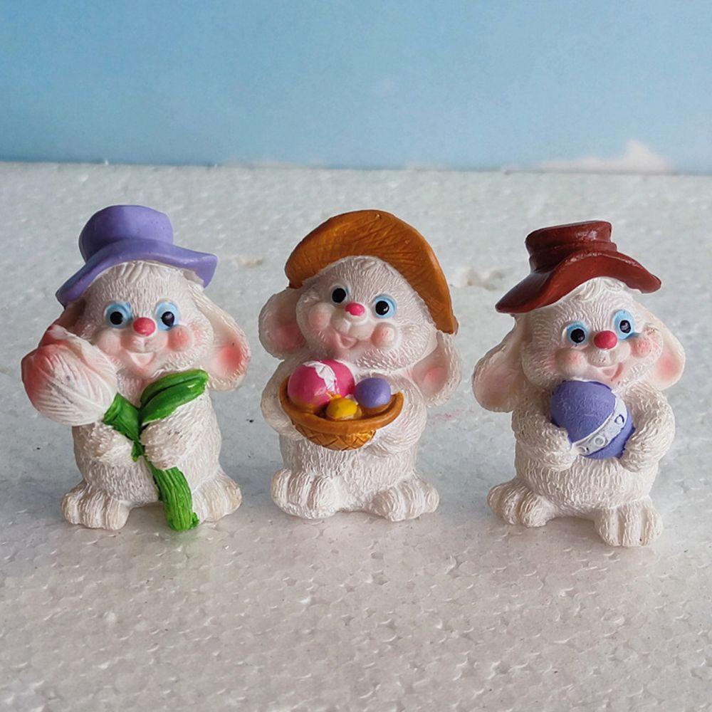 Set 3 Tượng Phục Sinh Mini Trang Trí Tiểu Cảnh