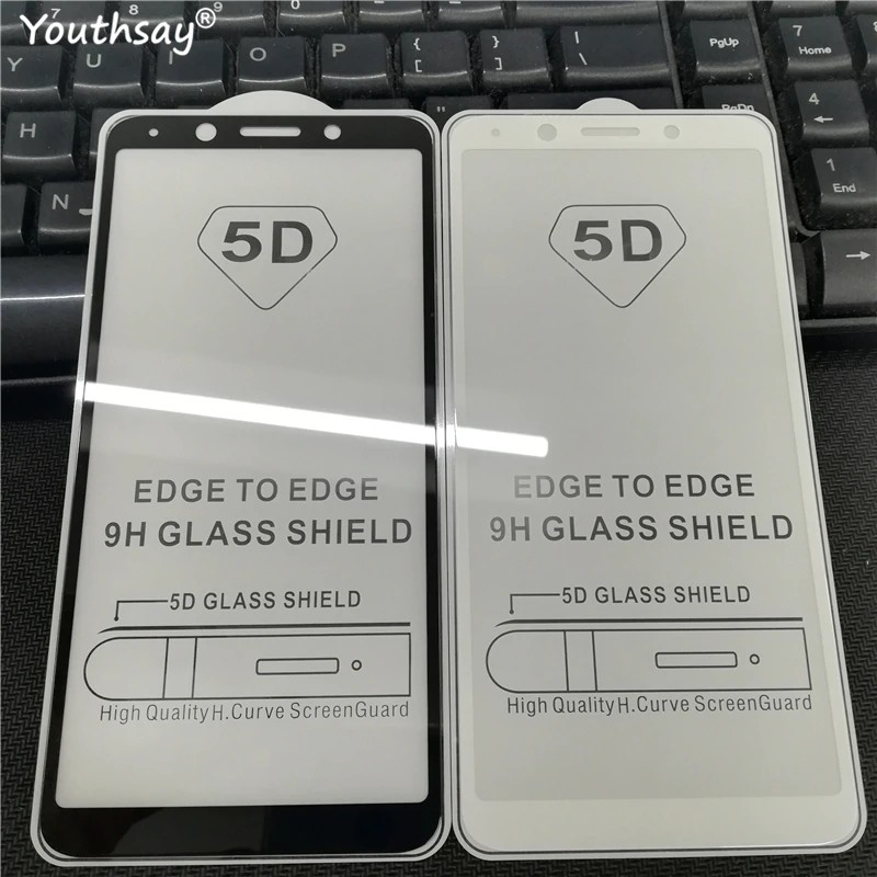 Miếng Dán 5D Full Màn Cho Oppo F5 - 2 Màu Đen + Trắng, Kính 5D Loại Xịn