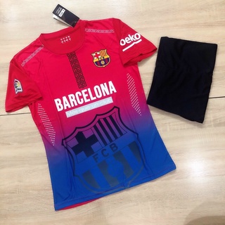 [Thun Thái] Bộ Quần Áo Bóng Đá  Barca 2021-2022, mẫu thiết kế đẹp