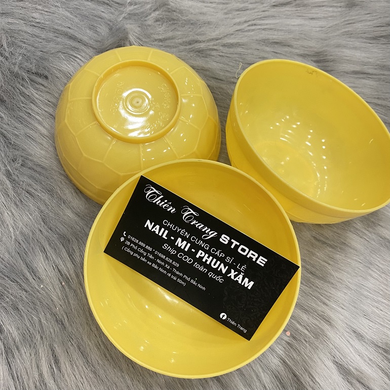 Bát tập vẽ nail vàng dễ dàng để làm nails