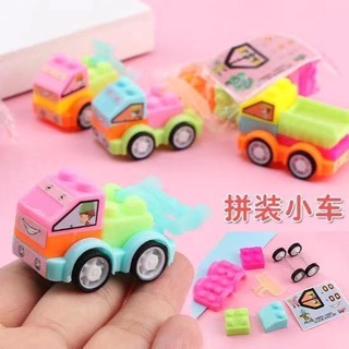 Đồ chơi lắp ráp mô hình xe công trường chống rơi cho bé