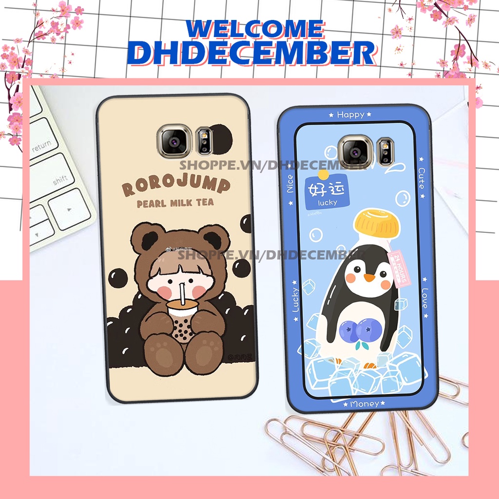 Ốp lưng Samsung Galaxy NOTE 5 in hình dễ thương- cute dog- n@sa RẺ-ĐẸP-CHẤT