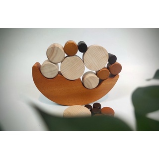Bộ đồ chơi xếp hình cân bằng Moon Balance - trò chơi xếp hình sáng tạo cho trẻ, xả stress