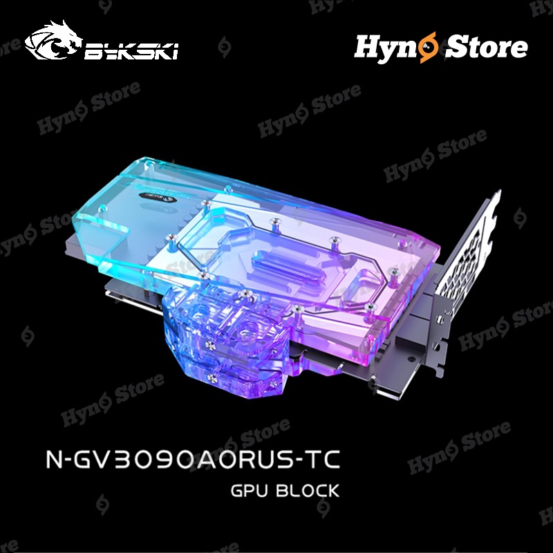 Block tản nhiệt nước VGA Bykski 2 mặt VRAM Gigabyte N-GV3090AORUS-TC  Tản nhiệt nước custom - Hyno Store