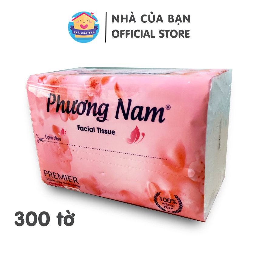 Khăn giấy rút đa năng 300 tờ Phương Nam Premier loại mới [ẢNH THẬT]