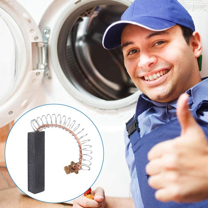 Bộ 4 Cọ Carbon Chuyên Dụng Dành Cho Máy Giặt 154740 Động Cơ Chổi Than Cho Máy Giặt Bosch Siemens