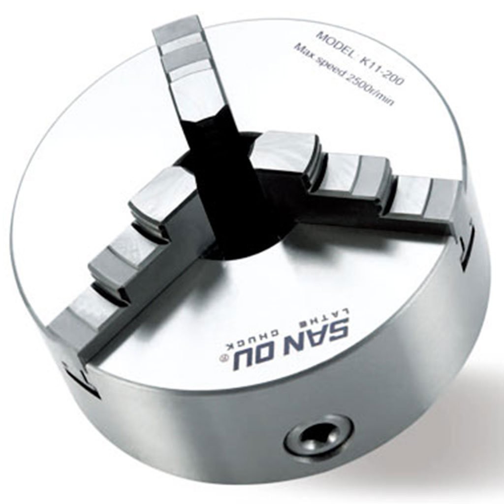 Mâm cặp 3 chấu tự định tâm máy tiện K11-240 đường kính 240mm
