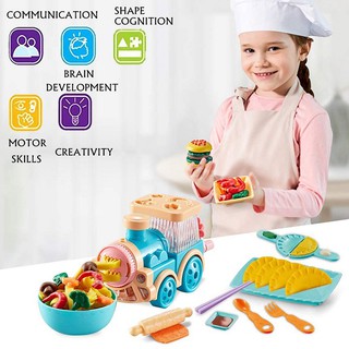 ĐỒ CHƠI ĐẤT SÉT - MÁY LÀM MÌ XE LỬA