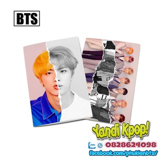 Vở Viết BTS Jin, Notebook In Hình Cho ARMY