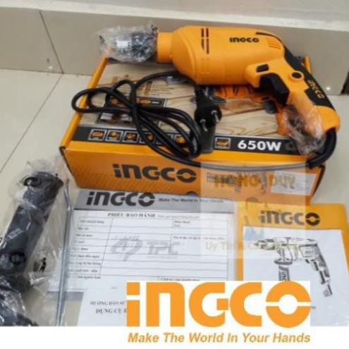 [INGCO] INGCO Máy khoan điện cầm tay 10mm 500W Electric Drill ED50028E