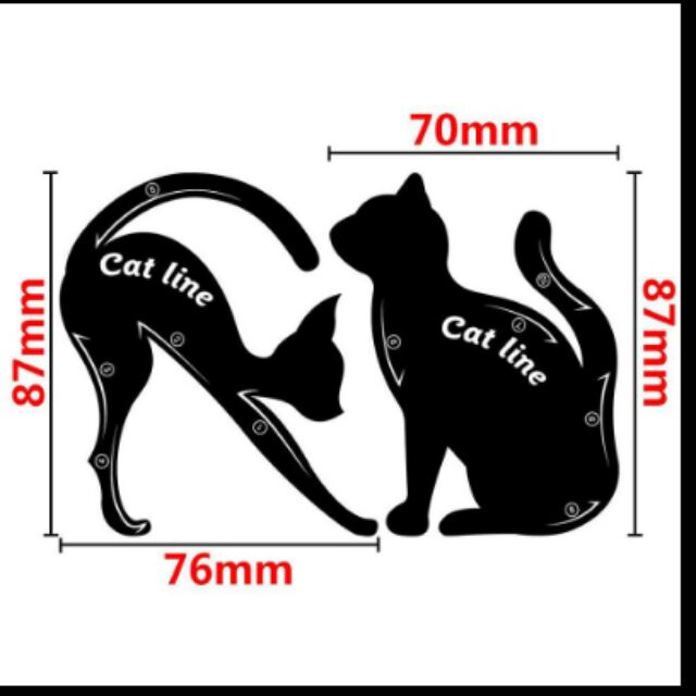 Khung vẽ chân mày đa năng cat line