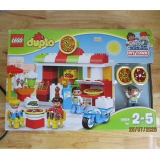 Bộ đồ chơi xếp hình LEGO DUPLO My Town 10834 Pizzeria