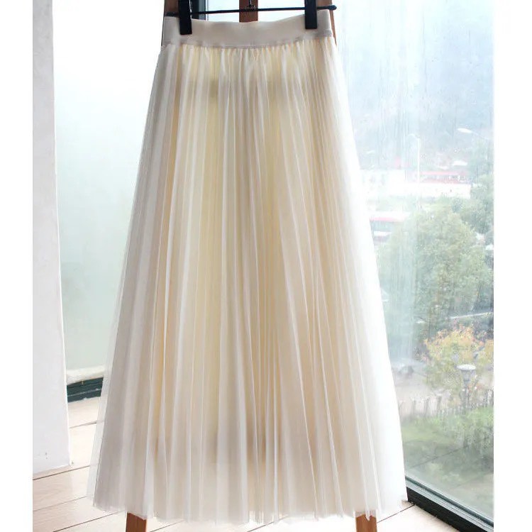 Chân váy ren xếp ly 3 lớp | BigBuy360 - bigbuy360.vn