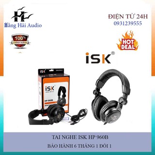 Tai nghe kiểm âm isk hp 960 b